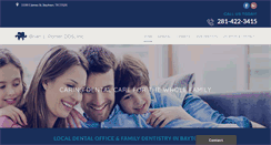 Desktop Screenshot of dentistbaytowntx.com